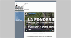 Desktop Screenshot of la-fonderie.org